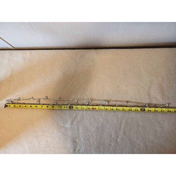 Sterling Silver Charm Necklace With Moon Stars & Musical Figures‎ - Picture 6 of 7